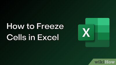 How to Freeze Cells in Excel